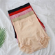 ສ່ວນຫຼຸດ 50% Clear Small Waist Tummy Control Pants Women's High Waist Underwear Pure Cotton Crotch Solid Color Butt Lifting Briefs Middle Ages