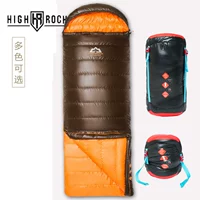 Núi ngoài trời Highrock bầu trời đá Phong bì khâu vịt mở rộng xuống bảy lỗ bông hỗn hợp túi ngủ sói Bắc cực - Túi ngủ tui ngu van phong