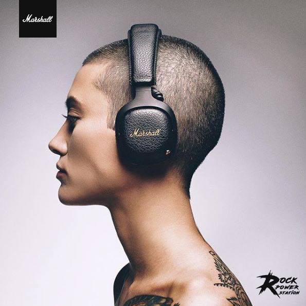 Marshall MARSHALL MID ANC Rock Retro Active Noise Reduction Bluetooth Headset Official Warranty