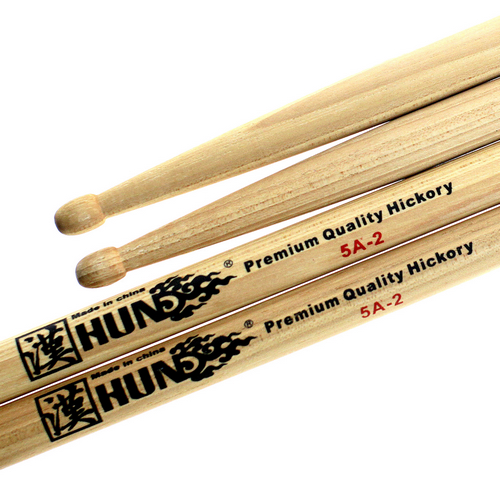 Han Han Brand HUN 5A-2 Selected Hickory Drum Set Drum Sticks