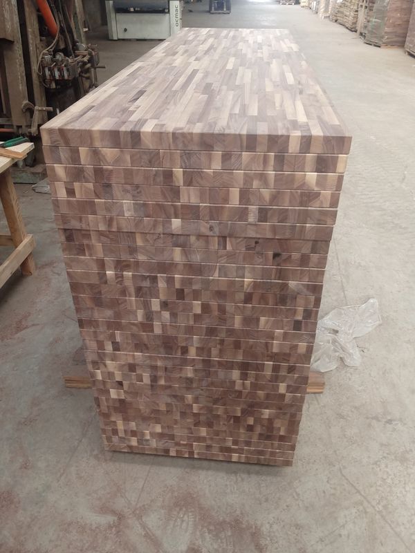 Black Walnut Solid Wood Finger-Jointed Large Board Tabletop Panel, Length 460~2440, Width 635, Thickness 38