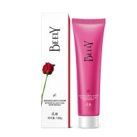 BEELY Rose Essence Facial Exfoliating Gel 100g Cleansing Sleek Oil Control tẩy tế bào chết tẩy tế bào chết vật lý