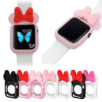 Apply Apple Watch protective sleeve iwatch4 Representative shell SE Minapple watch5 6 silicone strap