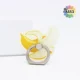 Phim hoạt hình Dâu tây Quả chanh Lemon Dưa hấu Cherry Đứng Logo Quảng cáo Điện thoại di động Ring Buckle - Nhẫn