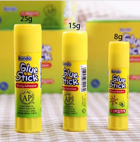The whole box of 20 imported South Korean glue stick MUNGYO Korean solid rubber 15g South Korean solid rubber