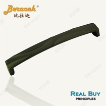 Bilajah drawers Handle American Kitchen Cabinets Modern Minima Eurostyle Double Holes Handle Black Wardrobe Door Handles