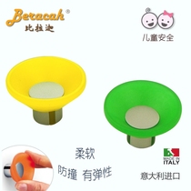 Bilajah anticollision pull handle Italy imports Canaan-owned brand Odorless Soft Rubber Drawers Cabinet Door Small Handle