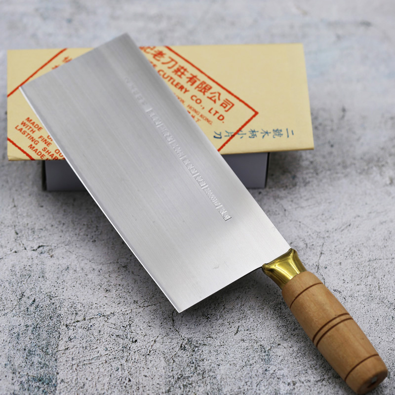 Hong Kong Chen Zhiji small knife forged stainless steel commercial kitchen knife slicing and shredding professional kitchen knife super sharp