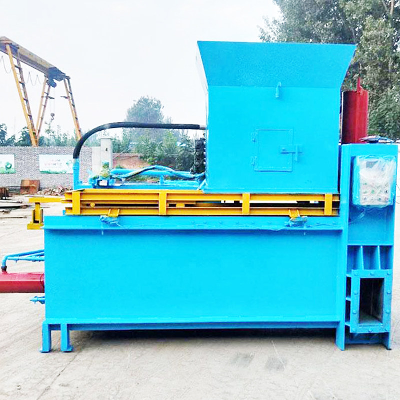 Corn Straw Bale Packer Garlic Peel Sawdust Deplaning Press Block Machine Rice Husk Press Machine Three Cylinder Bagging Hydraulic Bale Packer