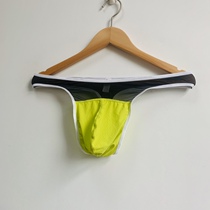 Mens mesh thong low waist sexy man personality temptation passion fun summer refreshing breathable U convex thin section