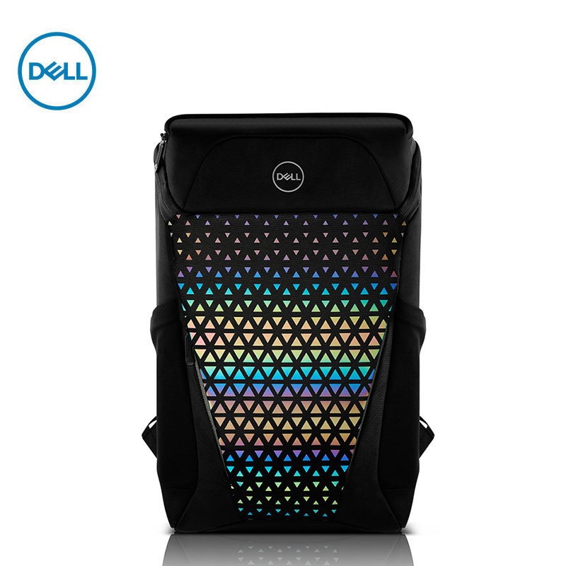 Original Dell Dell 15 6 inch 17 3 inch backpack game backpack laptop bag G3 G5 G7 men and women fashion large capacity color changing waterproof shockproof belt rain cover anti-counterfeiting