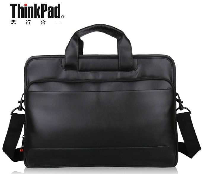 Original Lenovo ThinkPad laptop bag shoulder men and women portable briefcase 14 inch 15 6 inch full leather business people large-capacity portable laptop bag leather bag T590 W560