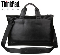  Lenovo Thinkpad laptop shoulder bag TL400 T410 14 inch 15 6 inch full leather business notebook bag briefcase portable shoulder bag good-looking and stylish