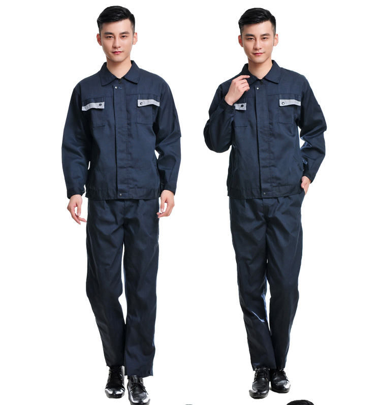 Quần yếm dài tay phù hợp với nam và nữ mùa đông chống mặc tùy chỉnh tự động sửa chữa bảo hiểm lao động quần áo xưởng xưởng sửa chữa quần áo xưởng bộ đồ thể thao nam