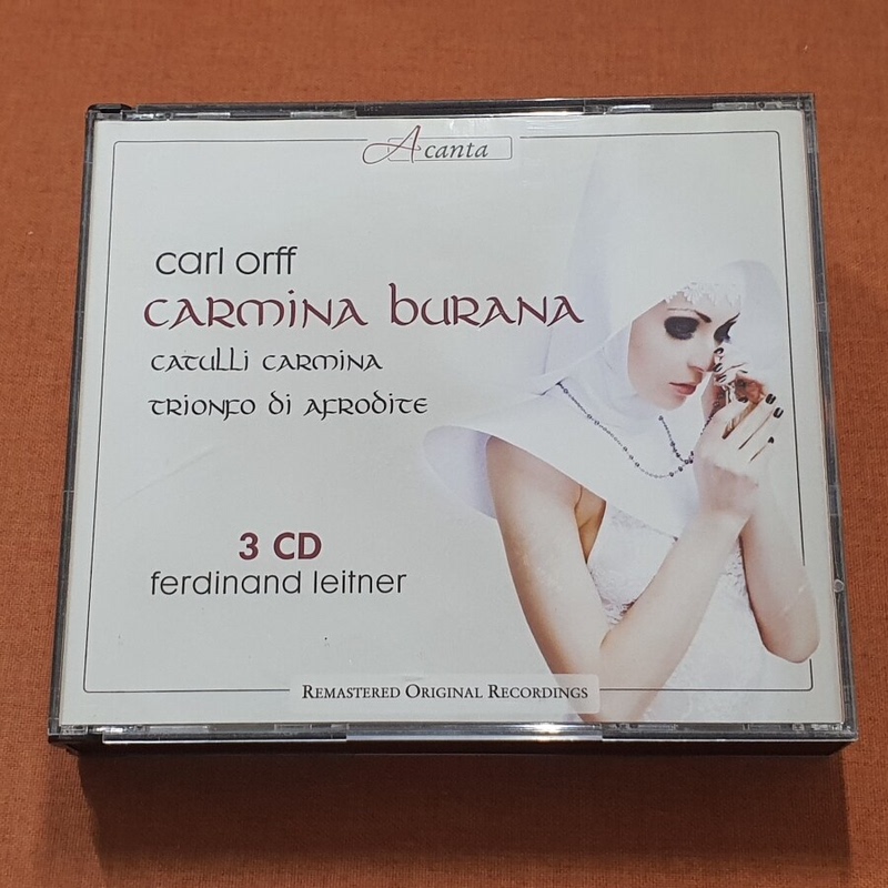 3Cds Without if Orff's Songs of Baudelaire Songs of Catullus Conducted by Richter 3Cds Without if Orff's Songs of Baudelaire Songs of Catullus Conducted by Richter