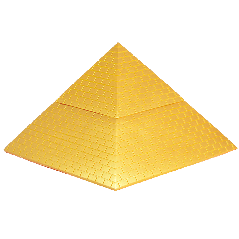 金字塔擺件埃及三角模型樹脂能量塔新中式創意裝飾品送禮首選