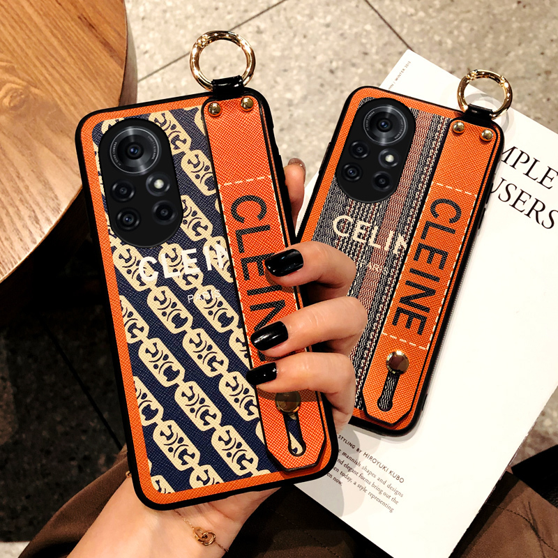 Aimak Huawei Honor 600 Phone Case 500 Protective Cover 70Pro+ Shell 60Se Celine 90Gt Leather Texture 400 Wristband Style 300 Crossbody Lanyard 80 Flat Screen Version 100 Female 200Lite