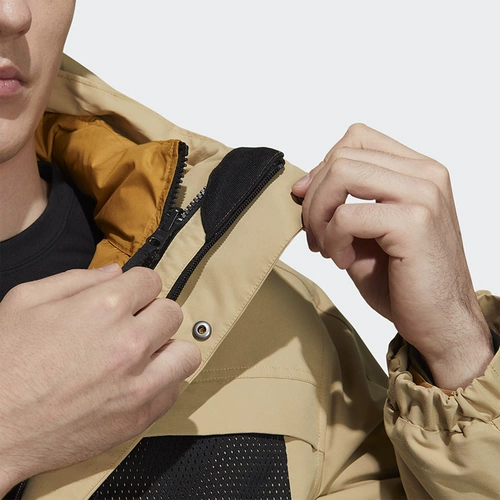 Adidas, мужская демисезонная зимняя куртка, спортивный удерживающий тепло пуховик