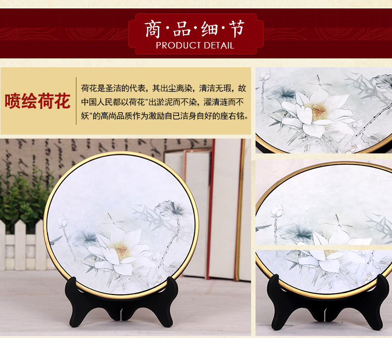 Đồ trang trí mới của Trung Quốc hiện đại tối giản thủ công sáng tạo Zen trang trí nội thất kệ hiên nhà phong cách Trung Quốc decor phòng ngủ