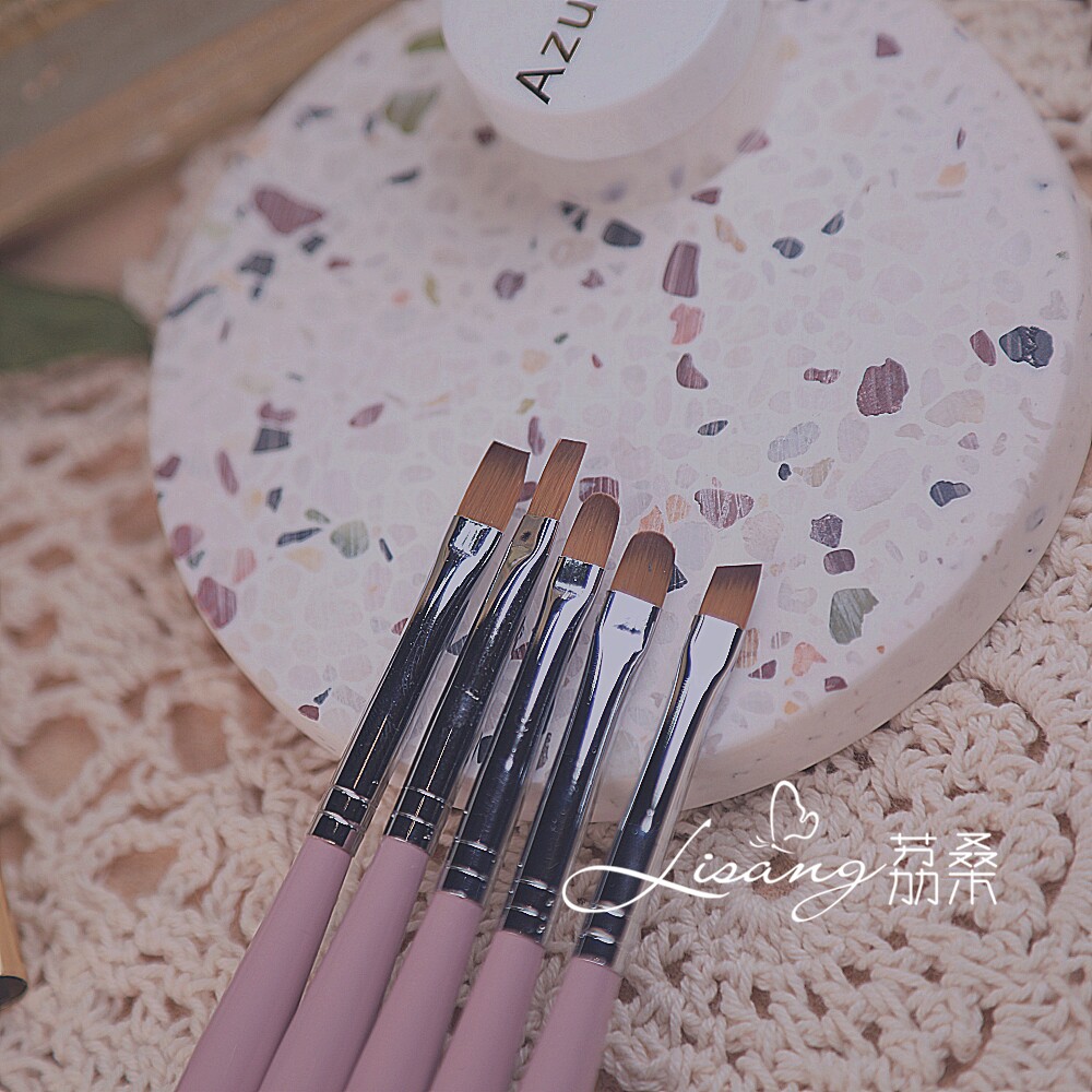 LiSang Lisang Painting Line Gradual Japanese Nail Tool Phototherapy Pen Pen Brush Set Advanced Customization