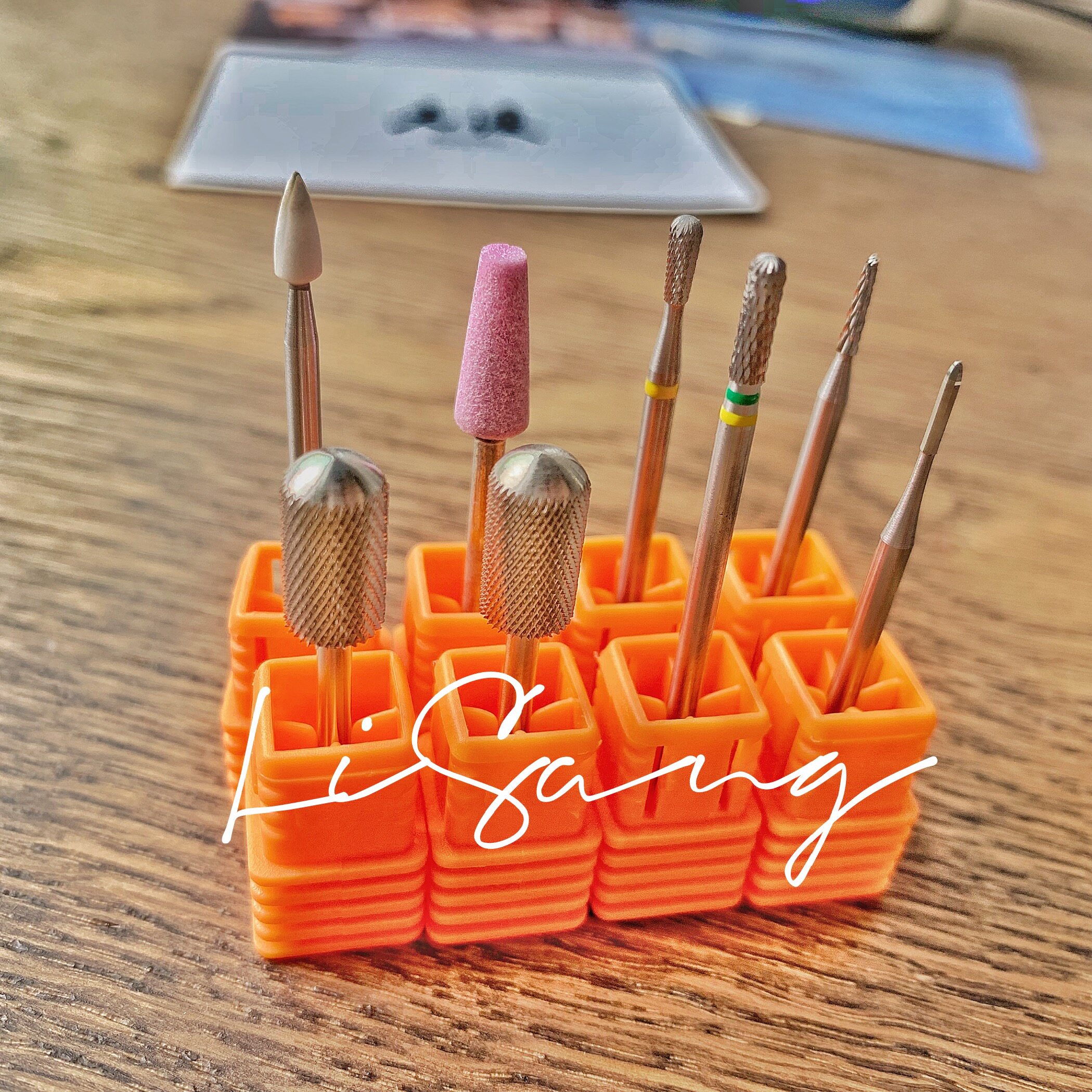 Lisang Export Quality Nail Grinding Machine Drill Pre-unloading Pre-treatment drill bit grinding head