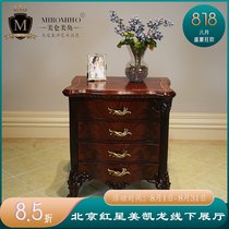 Beautiful Alexander Newman bedside table British aristocratic classical furniture European-style villa mansion high-end model