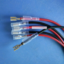 Can be set as an insertion spring 4 8MM 187 Double head terminal line connection wire sheath 0 5 square MM wire length 20CM