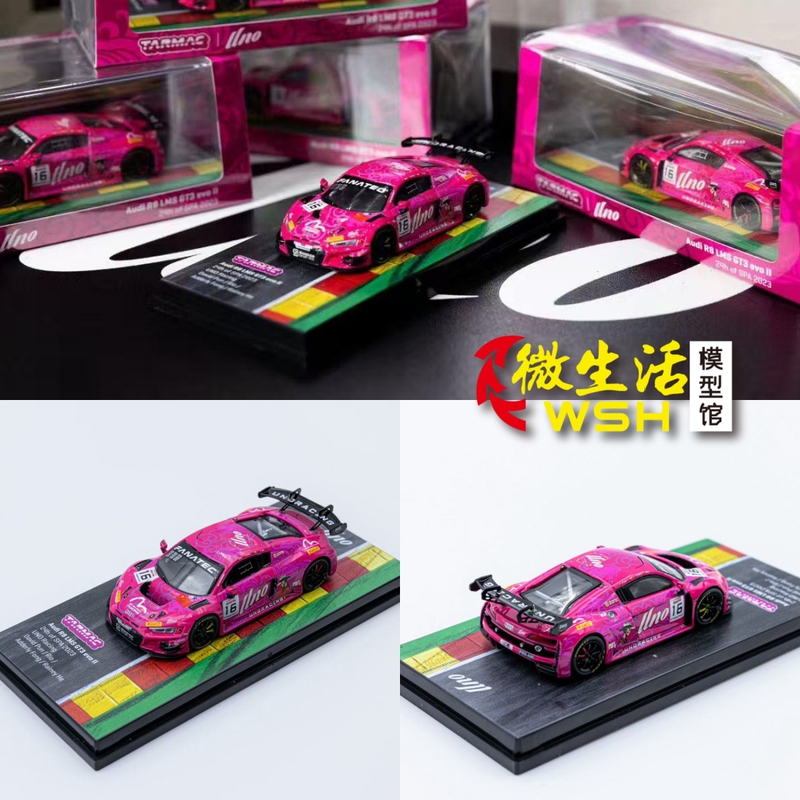 Tw 1:64 Audi R8 Lms Gt3 Evo Ii Spa 2023 Alloy Car Model Uno Racing Tw 1:64 Audi R8 Lms Gt3 Evo Ii Spa 2023 Alloy Car Model Uno Racing