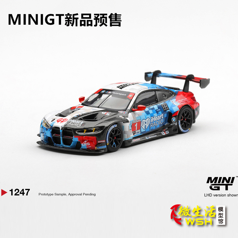 Minigt 1:64 Bmw M4 Gt3 Evo # 1 Racing Car 2025 Alloy Car Model Minigt 1:64 Bmw M4 Gt3 Evo # 1 Racing Car 2025 Alloy Car Model