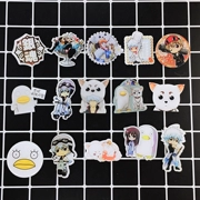 Anime Trâm Gintama Badge acrylic Hình Q Phiên bản Anime Badge Elizabeth Cat Trâm có thể được thực hiện - Trâm cài