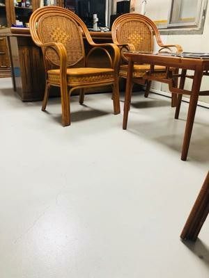 Floor paint self-leveling cement floor paint film and television floor paint home rubber indoor hotel homestay white paint