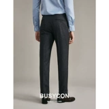 Шерстяные штаны, осенние повседневные брюки, высокая талия