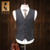 Bộ đồ len nam phù hợp với mùa đông vest nam Suit phù hợp