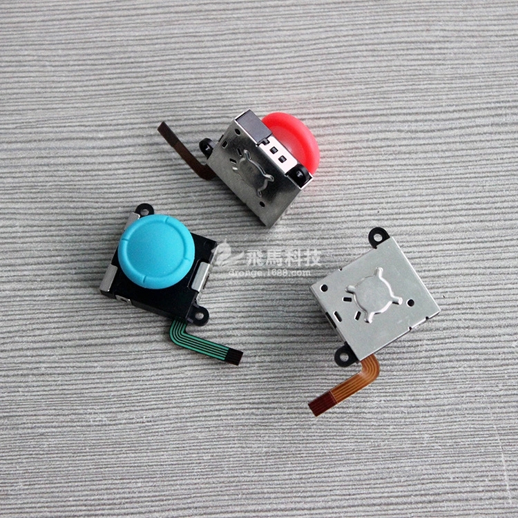 Nintendo NS Tay cầm công tắc điều khiển 3D Joy-Con Trái và phải Màu xanh đỏ Tay cầm điều khiển từ xa Phụ kiện điều khiển từ xa - Cần điều khiển tay cầm chơi game xiaomi