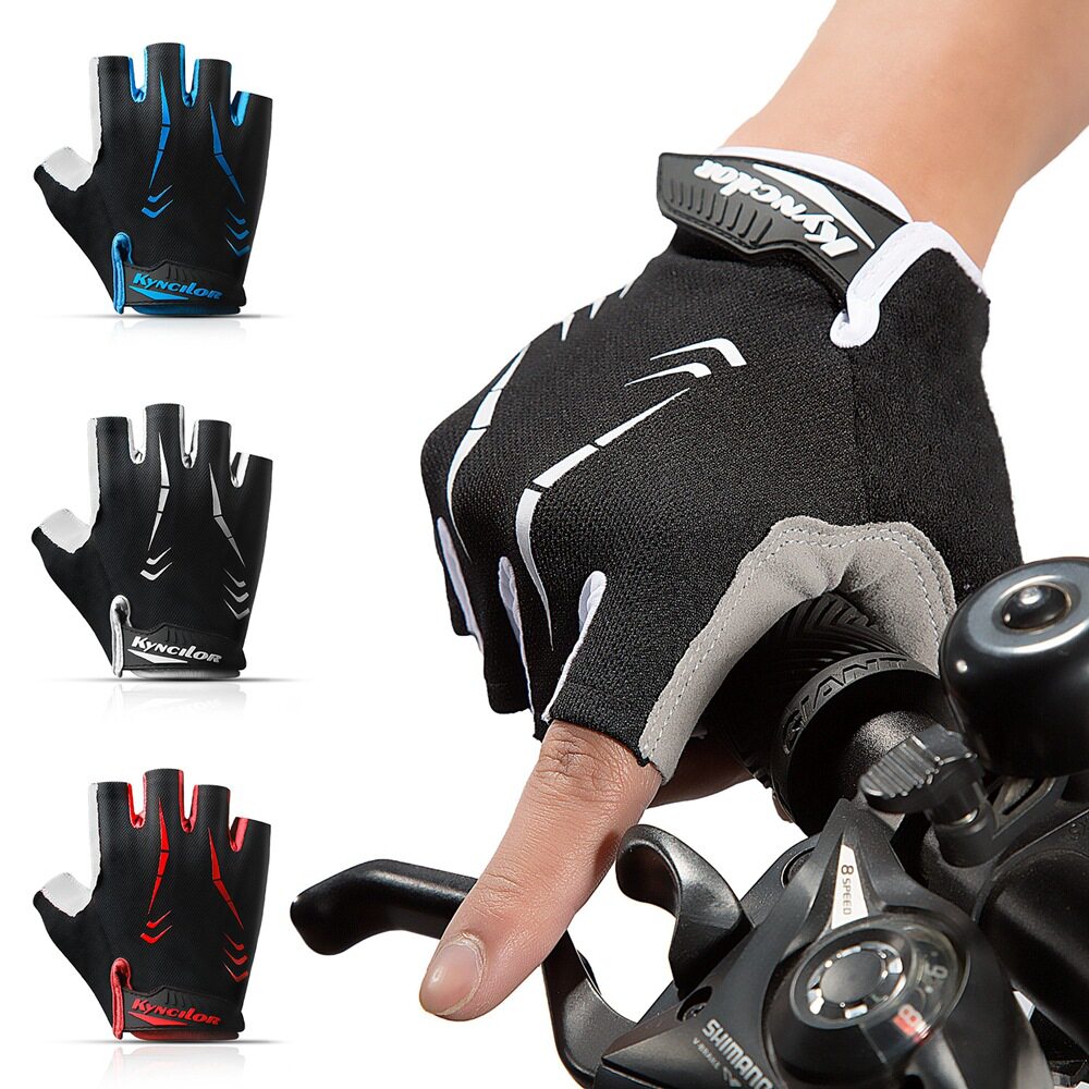 Kyncilor riding half-finger gloves outdoor sports men's and women's road mountaineering bicycle short-finger fitness