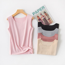 Foreign trade boutique fever De Rong womens winter velvet vest wide shoulder incognito inner wear base personal warm underwear