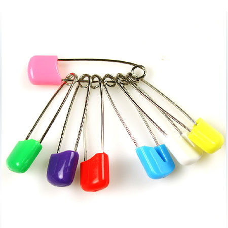 7 Colorful Pins Big Safety Pins Safety Pins Baby Safety Pins Baby Safety Pins Baby Safety Supplies Single