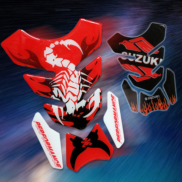 Suitable for Suzuki GW250 tank fish bone patch Honda CB400 fish bone patch fish bone patch spring wind 150NK fish bone