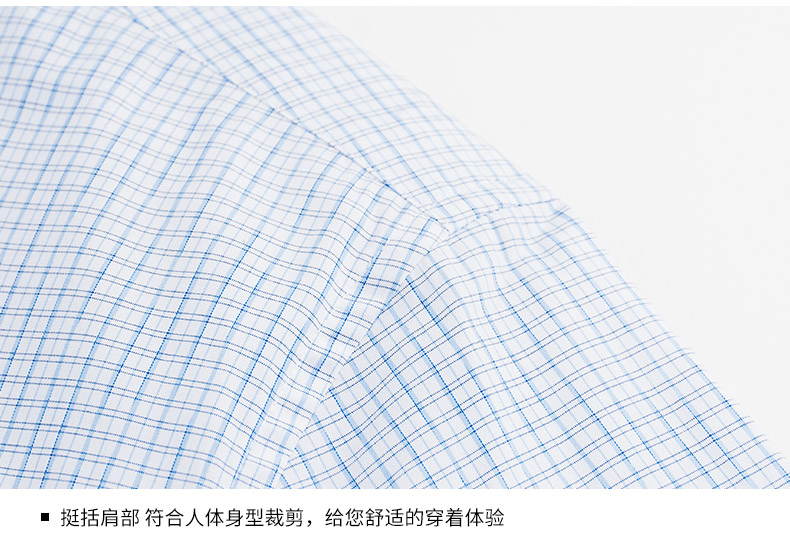 George White Silk Cotton Áo sơ mi kẻ sọc Kinh doanh Casual Inch Màu xanh kẻ sọc Thời trang Công sở mỏng Áo sơ mi ngắn tay - Áo áo sơ mi nam trung niên