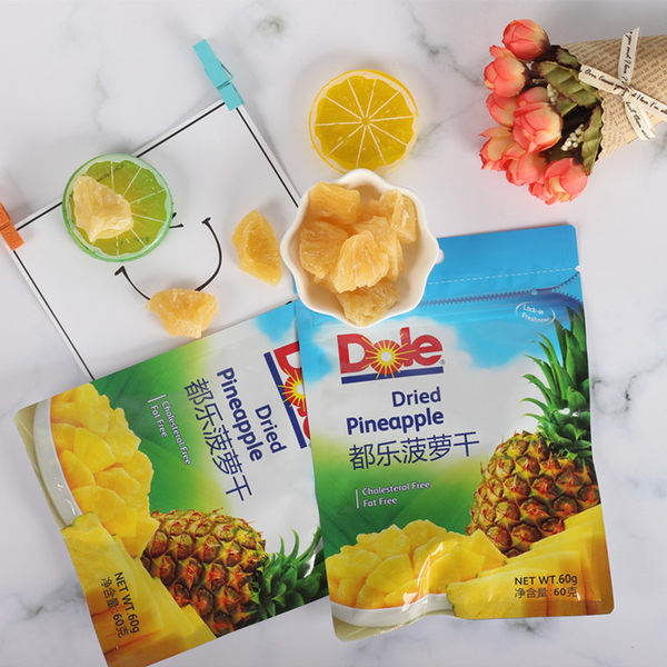 菲律宾进口 Dole 都乐 菠萝干 50g*3袋 多重优惠折后￥15.9包邮（ 拍3件）木瓜干、芒果干可选