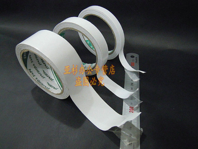 Băng keo hai mặt Yongshida 48MM * 20Y băng dính hai mặt băng dính hai mặt - Băng keo băng dính xốp xanh