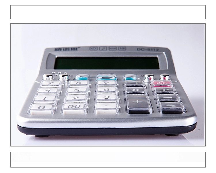  Winnoth DC-8112 multifunction voice calculator live-action pronunciation business office small number