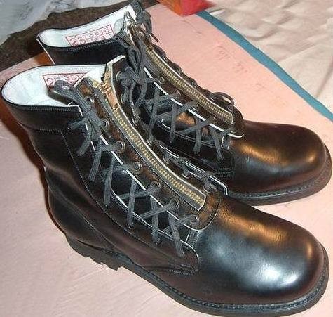 78 Summer Flight Boots Outdoor Climbing 3516 Factory Men Leather Boots Cowboy Boots Full Cow Leather black