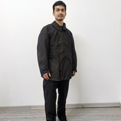 [牛货！店主推荐 59地勤加厚料帆布工作服 地勤风衣耐用结实]