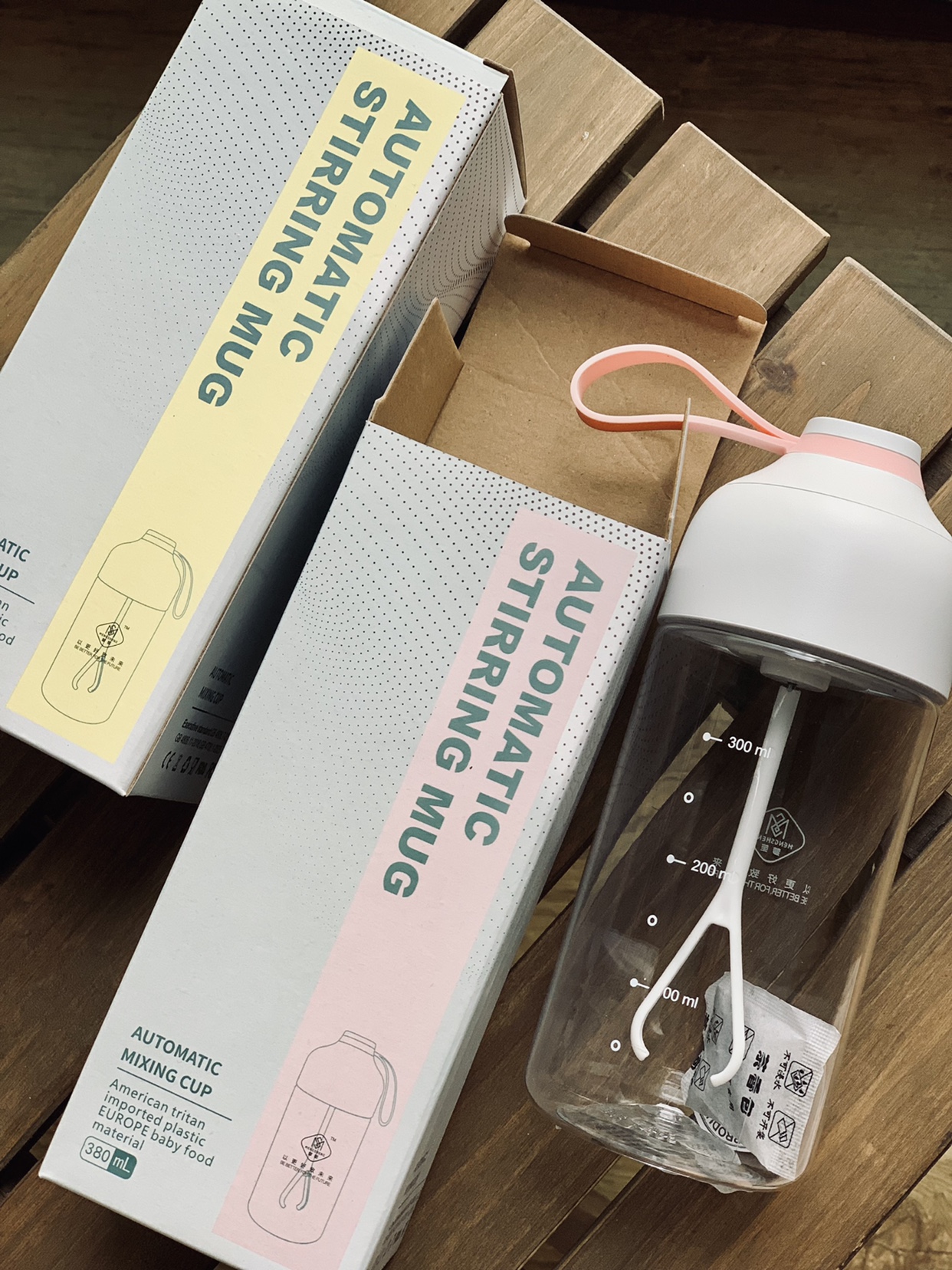 Net red automatic stirring cup electric dream Sheng special custom scale milkshake cup