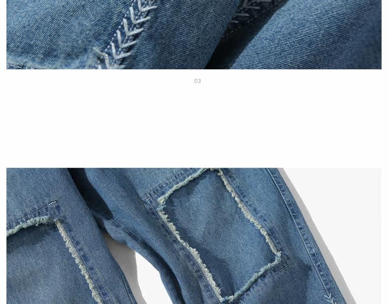 Jeans pour adolescent Sarouel en coton pour été - Ref 1481662 Image 21