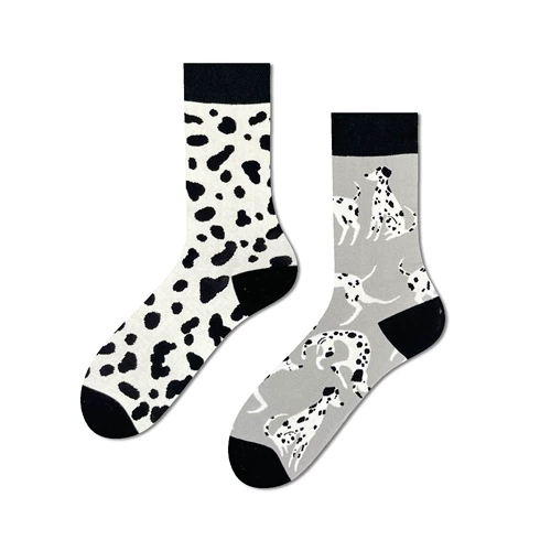 Crazysox Original Design Asymmetric Pattern ab Tide 鸳 鸳 ins -стрит универсальная средняя девушка с высокой трубкой