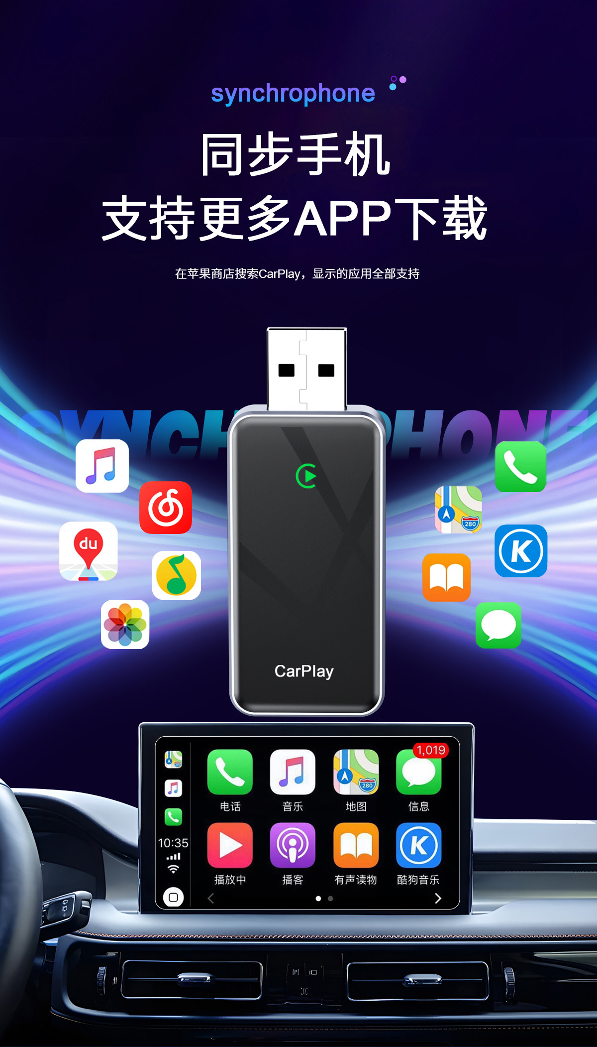 Interruption Carplay Wireless Buy Now Upgrade Kit - Product image 7