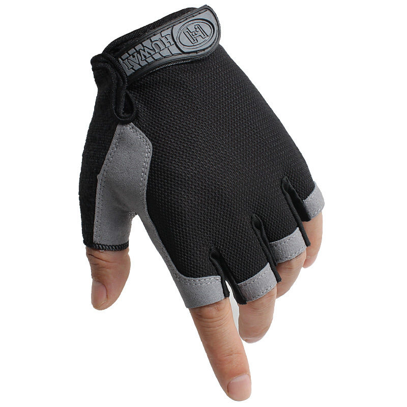 Do not pat cycling gloves half finger male summer thin driving shading anti-skid female sports outdoor sun protection