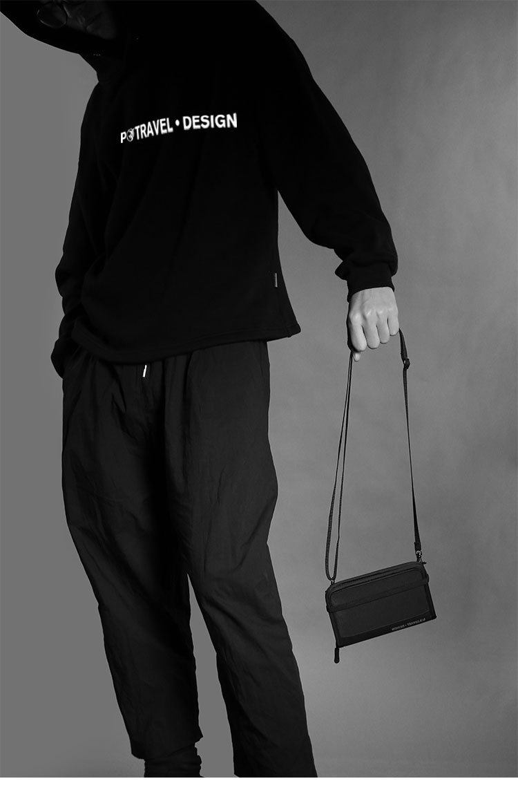 Визитница 证件收纳包便携随身多功能护照包旅行防水防盗挂脖斜跨出国随身包 Potravel. design